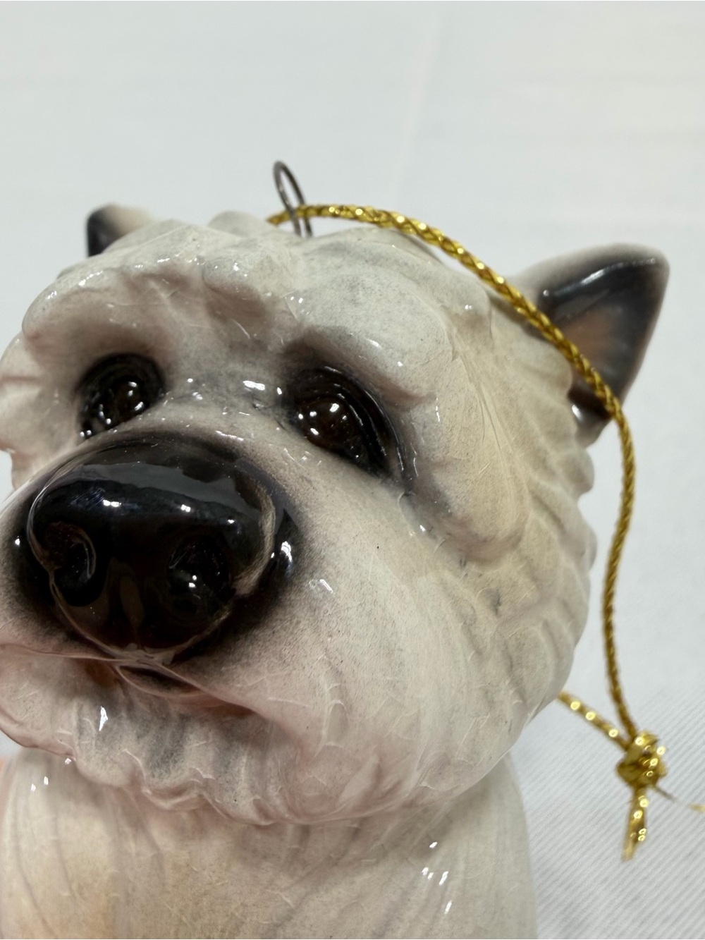 Westie Ceramic Christmas Ornament Big Sky Canines West Highland Terrier CHIP